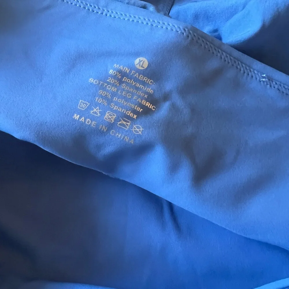 Sky Blue Women's Athletic Shorts
